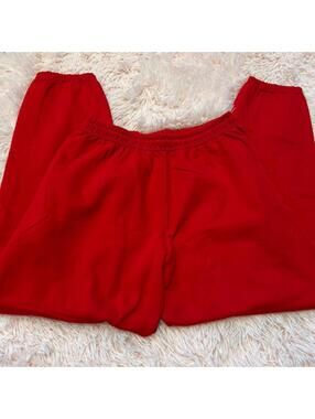 Athletic Works Women's Red Joggers-tracksuit